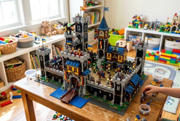 Создание креативной архитектуры из Lego